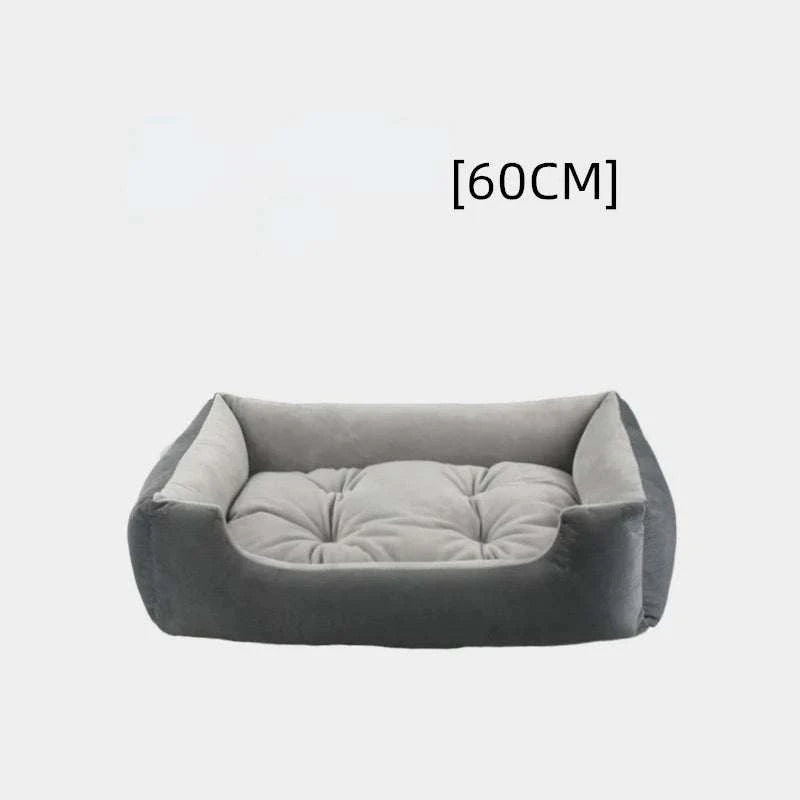 Dog Cat Pet Square Plush Kennel Pet Calming Dog Bed House Pet Supplies AccessoriesExpress Global Mart  SPECIFICATIONSBrand Name: NoEnName_NullItem Type: Beds &amp; SofasMaterial: 100% CottonWash Style: Hand WashOrigin: Mainland ChinaCN: ZhejiangPattern: SolidType: DogMedium Small Dog Sofa Bed Cushion Bed for Dog Cat Pet Square Plush KenExpress Global Mart 