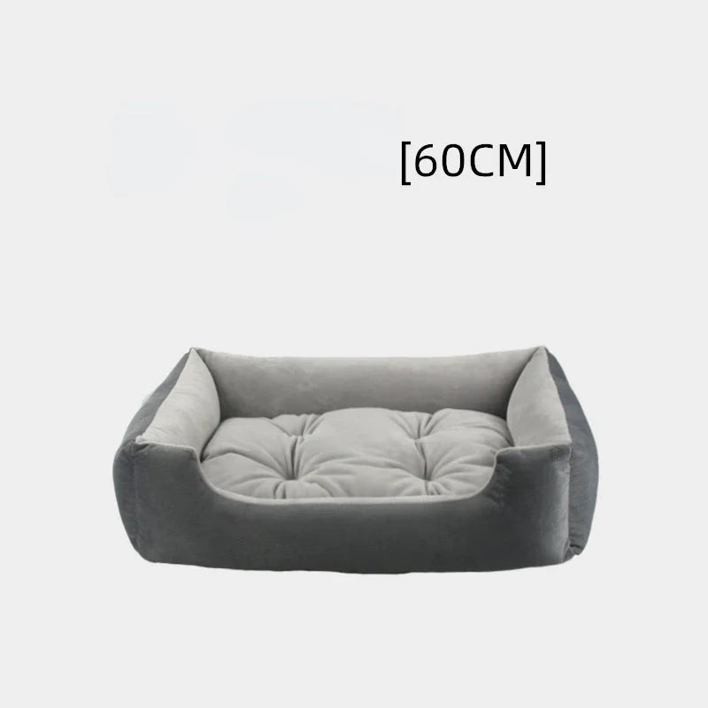 Medium Small Dog Sofa Bed Cushion Bed for Dog Cat Pet Square Plush Kennel Pet Calming Dog Bed House Pet Supplies Accessories