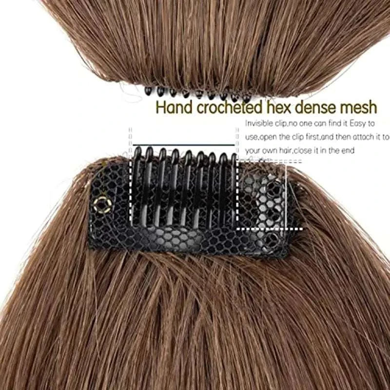 Clip-Express Global Mart  Transform Your Look Instantly with Clip-In Bangs
Elevate your style with our Clip-In Bangs, the perfect accessory for a quick and effortless transformation. Whether Clip-in BangsDSers