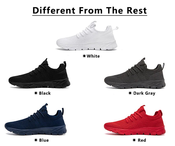 Lightweight Casual Men's Shoes Anti-slip Comfort Breathable Sneakers Outdoor Running Shoes for Men Push Size Mesh Footwear