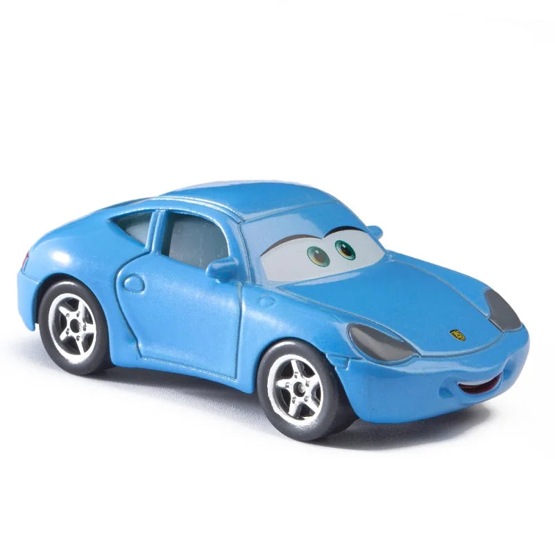 Cars Disney Pixar Cars Lightning McQueen 1:55 Alloy Metal Model Car Toy Mater Sheriff Metal Toys Vehicles Boy Children Gifts