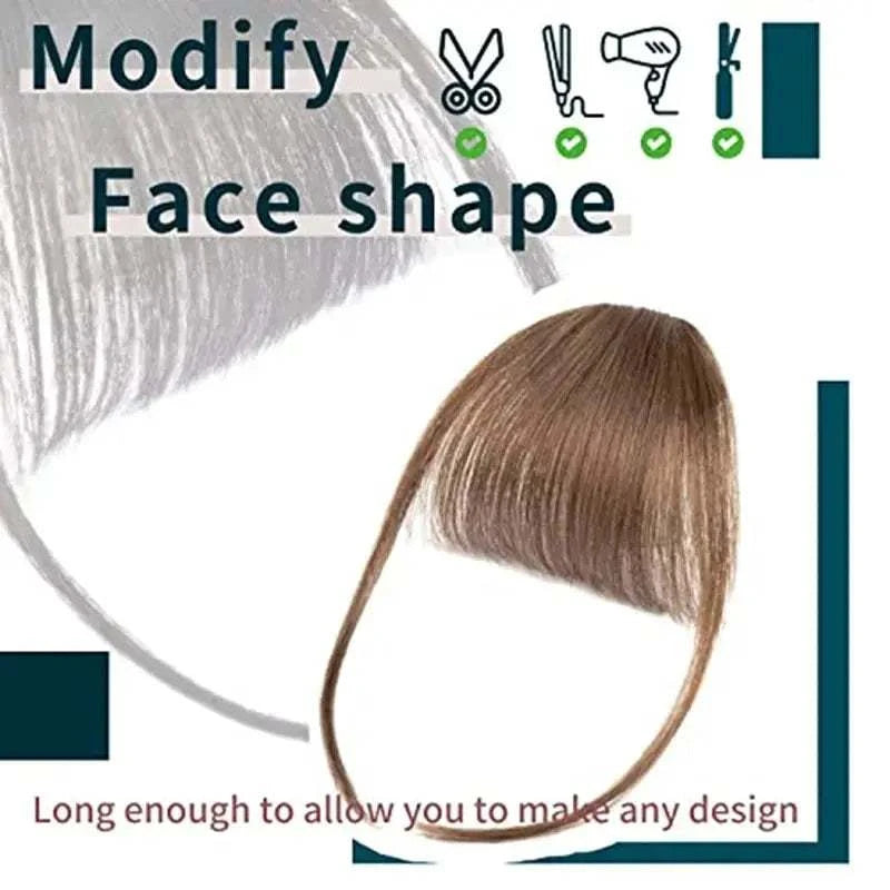 Clip-Express Global Mart  Transform Your Look Instantly with Clip-In Bangs
Elevate your style with our Clip-In Bangs, the perfect accessory for a quick and effortless transformation. Whether Clip-in BangsDSers