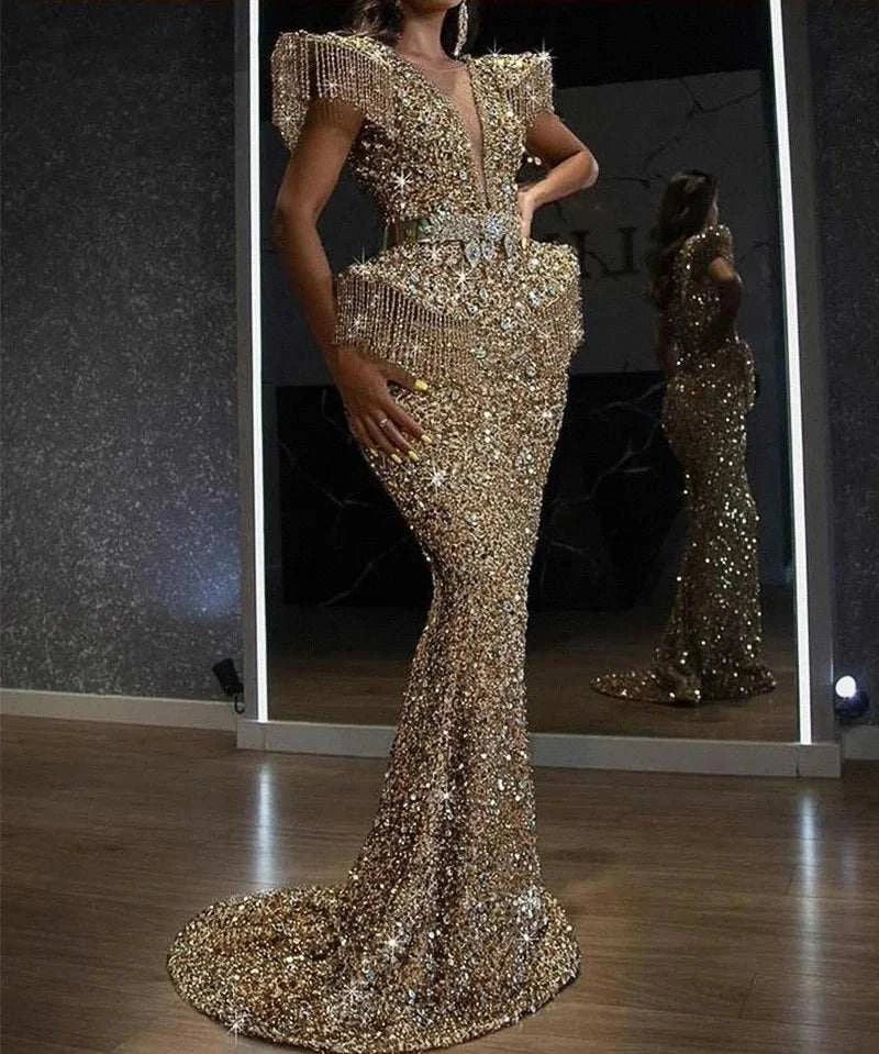 Trailing Party Backless DressExpress Global Mart  customizedProduct Description
Step into elegance and turn heads at any event with the Trailing Party Backless Dress. This exquisite dress features a mesmerizing design that coTrailing Party Backless DressCartifind