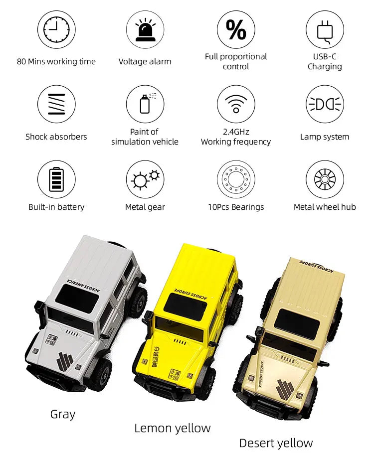 LDARC X43 RTR/BNR 1/43 Crawler RC Car full Time 4WD Remote control Mini Climbing Vehicle Toy desktopExpress Global Mart  SPECIFICATIONSBrand Name: Aoft TechnologyRecommend Age: 14+yIs Electric: No batteryOrigin: Mainland ChinaMaterial: MetalMaterial: PlasticMaterial: RUBBERThrottle serLDARC X43 RTR/BNR 1/43 Crawler RC Car full Time 4WD Remote control MinExpress Global Mart 