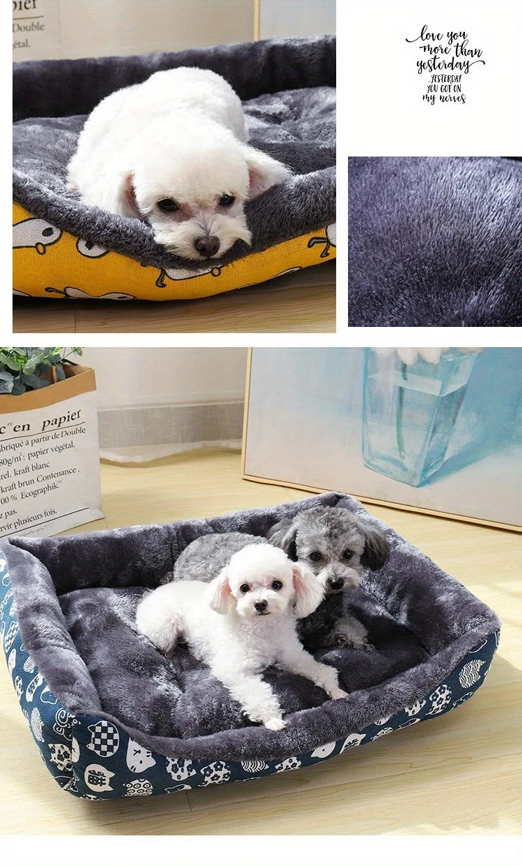 Pet Dog Bed Sofa Mats Pet Products Coussin Chien Animals Accessories Dogs Basket Supplies For Large Medium Small House Cat Bed