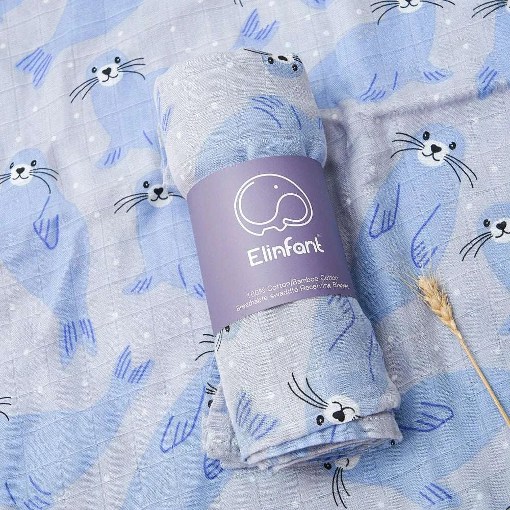 Bamboo Cotton Baby BlanketExpress Global Mart  Introducing the Elinfant Cute Soft Print Baby Towel Wrap!
Wrap your little bundle of joy in cozy comfort with our Bamboo Cotton Baby Muslin Swaddle Blanket. Crafted Bamboo Cotton Baby BlanketDSers