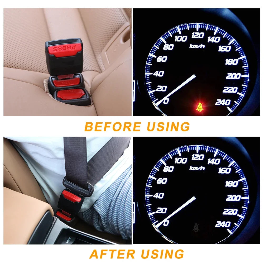 1/2 Car Seat Belt Extension Clip – Portable & Durable Seat Belt Expander