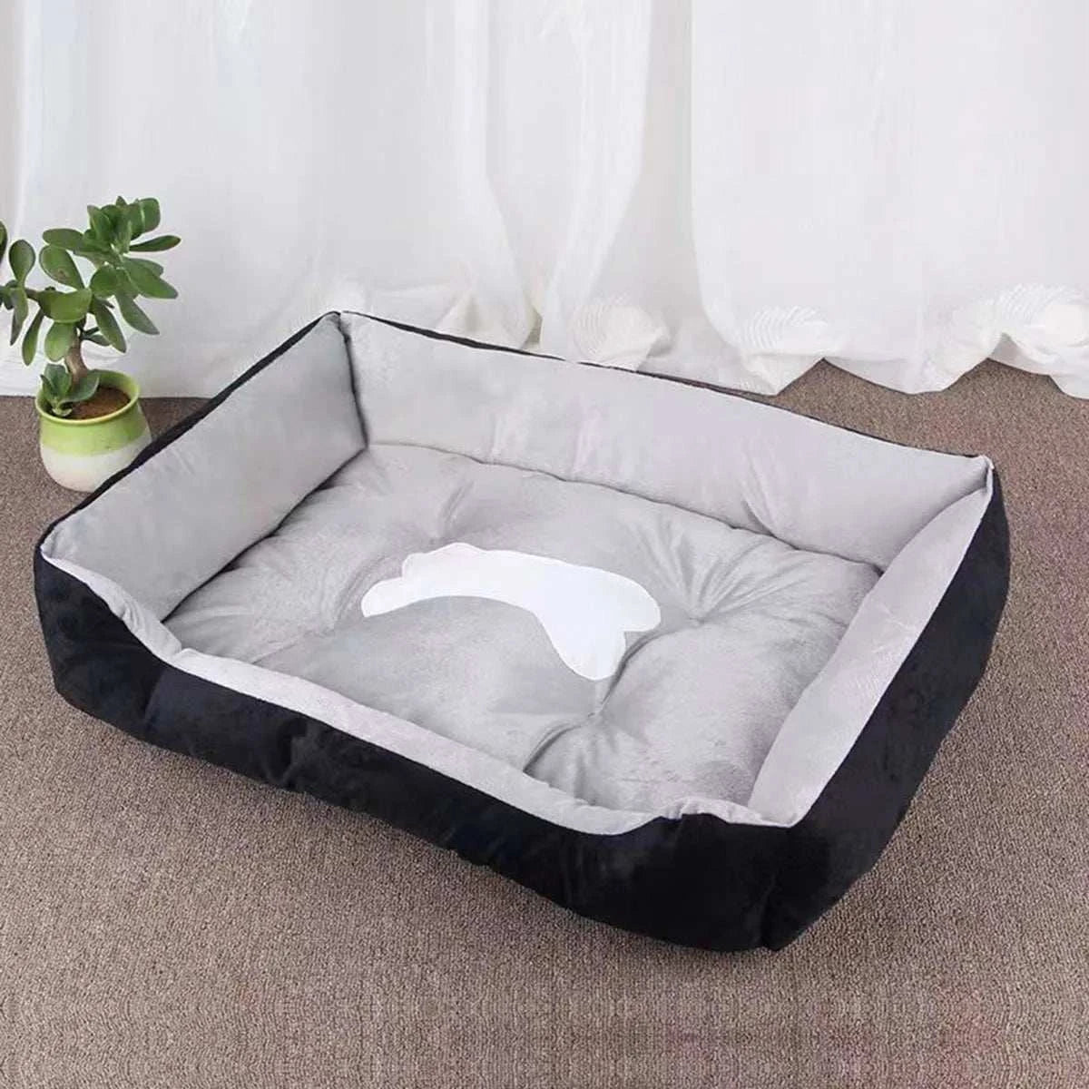 Small dog kennel cat kennel, winter dog mat warm dog bed sleeping mat pet supplies