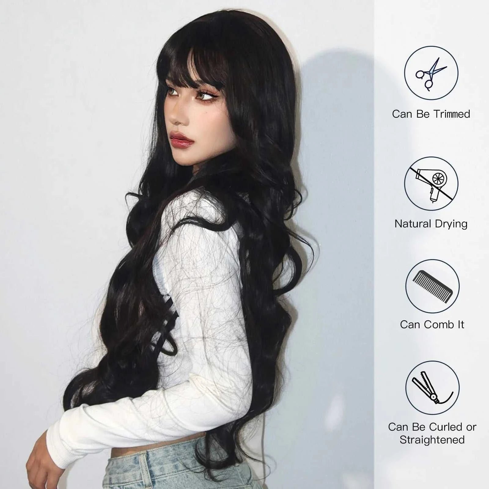 Super Long Wavy Synthetic WigExpress Global Mart  Elevate Your Look with the Super Long Wavy Synthetic Wig!
Transform your everyday style and add a touch of glamour with our Super Long Wavy Synthetic Wig. Designed fSuper Long Wavy Synthetic WigDSers