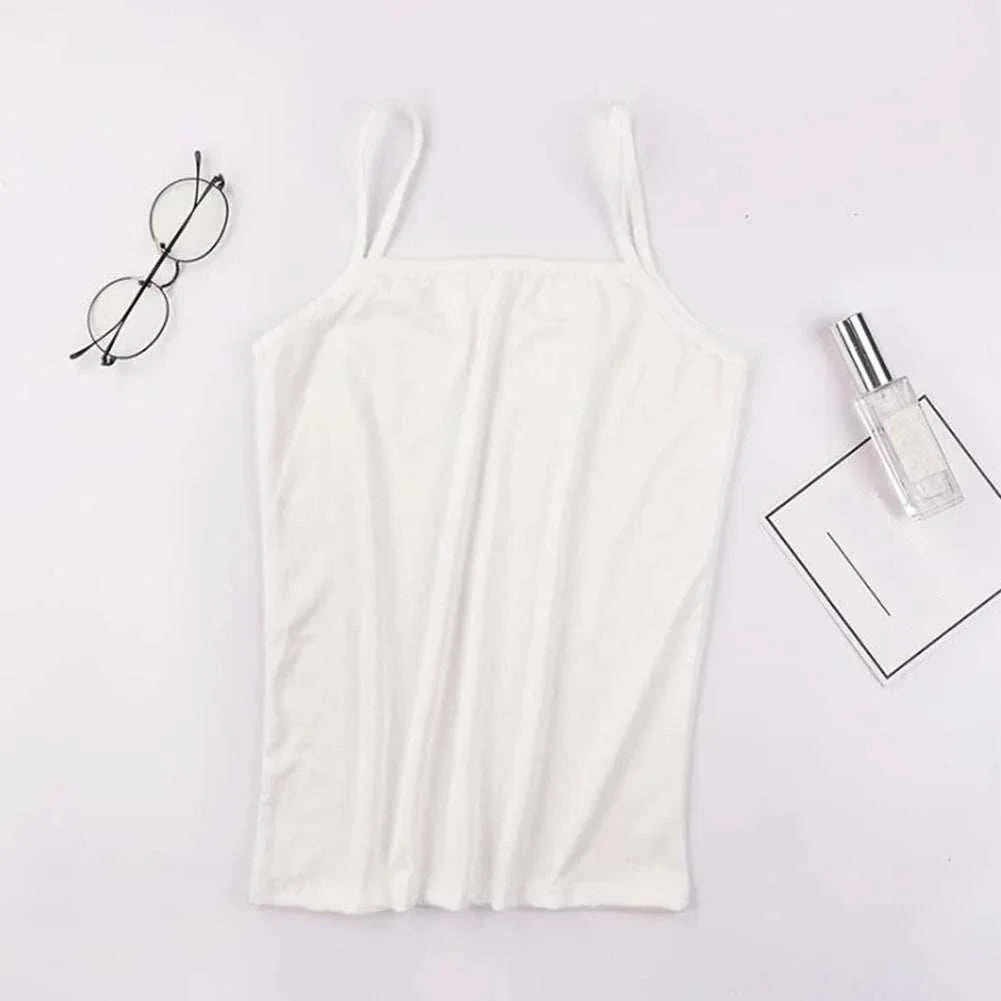 Sleeveless CamisoleExpress Global Mart  Product Description
This Women's Sleeveless Camisole is a versatile, comfortable, and stylish piece designed for casual wear. Featuring a high-stretch fabric for optWomen's Sleeveless CamisoleDSers