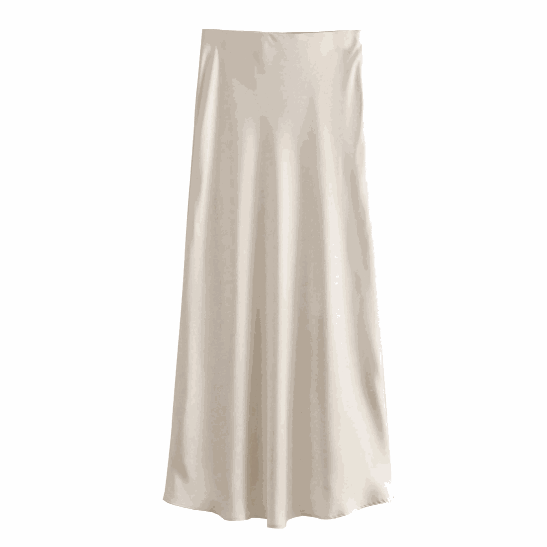 Flowing Satin Midi SkirtExpress Global Mart  Product Description
Embrace elegance with the Flowing Satin Midi Skirt, a perfect addition to your wardrobe for those seeking refined style and comfort. This A-line Flowing Satin Midi SkirtDSers