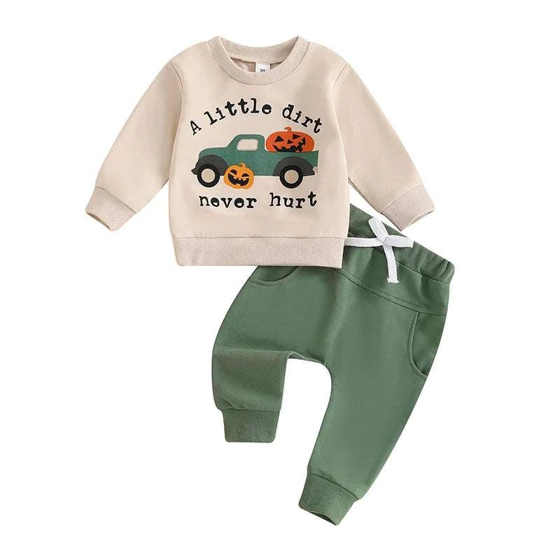 Toddler Boys Halloween Outfits Pumpkin Truck Letter Print Long Sleeve SweatshirtsExpress Global Mart  customizedHign-concerned Chemical:NoneFit:Fits true to size, take your normal sizeOuterwear Type:vestModel Number:Pudcoco 2pcs SetMaterial Composition:Cotton BlendSleeve StyleToddler Boys Halloween Outfits Pumpkin Truck Letter Print Long Sleeve b0d141-b8