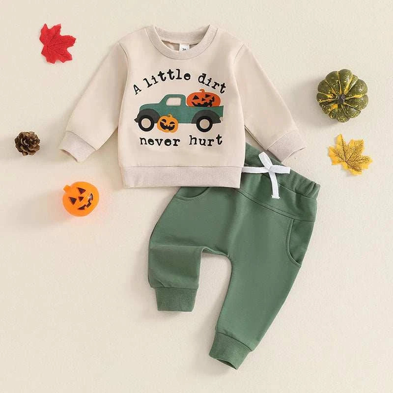 Toddler Boys Halloween Outfits Pumpkin Truck Letter Print Long Sleeve SweatshirtsExpress Global Mart  customizedHign-concerned Chemical:NoneFit:Fits true to size, take your normal sizeOuterwear Type:vestModel Number:Pudcoco 2pcs SetMaterial Composition:Cotton BlendSleeve StyleToddler Boys Halloween Outfits Pumpkin Truck Letter Print Long Sleeve b0d141-b8