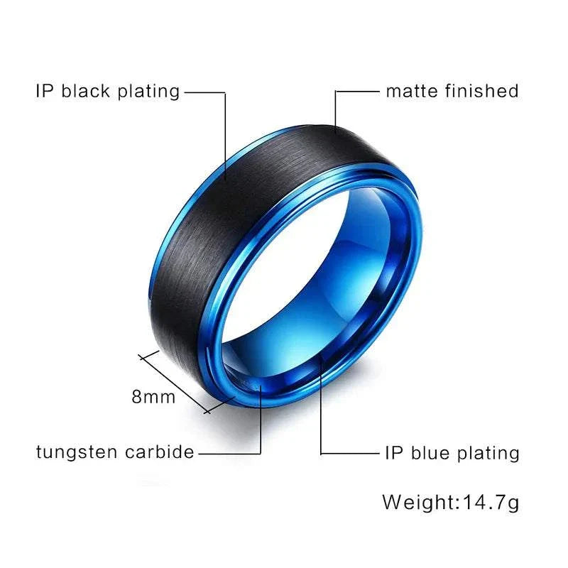 Tungsten Men&#39;Express Global Mart  wedding_engagement_jewelryCompatibility:All CompatibleSurface Width:8mmSetting Type:NoneRings Type:Wedding BandsModel Number:TCR-05007-zelda-MGShape\pattern:RoundStyle:TRENDYOccasion:WeddingMMen's Tungsten Ring – Engagement & Wedding Bandb0d141-b8