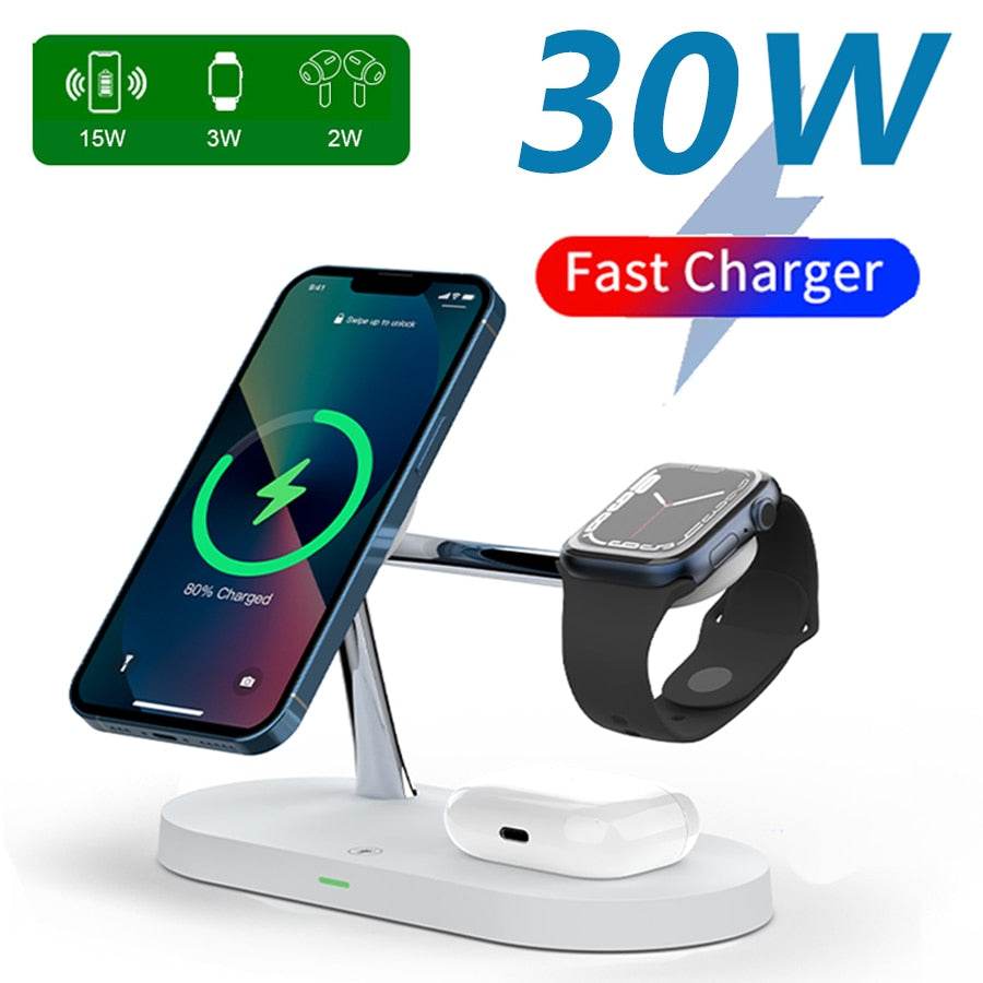 -1 Wireless Magsafe Charger StandExpress Global Mart  phone_accessoriesIntroducing the 3-in-1 Magsafe Charger Stand – Your Ultimate Charging Solution!
Streamline your charging routine with the 3-in-1 Magsafe Charger Stand, the perfect c3-in-1 Wireless Magsafe Charger StandZendrop