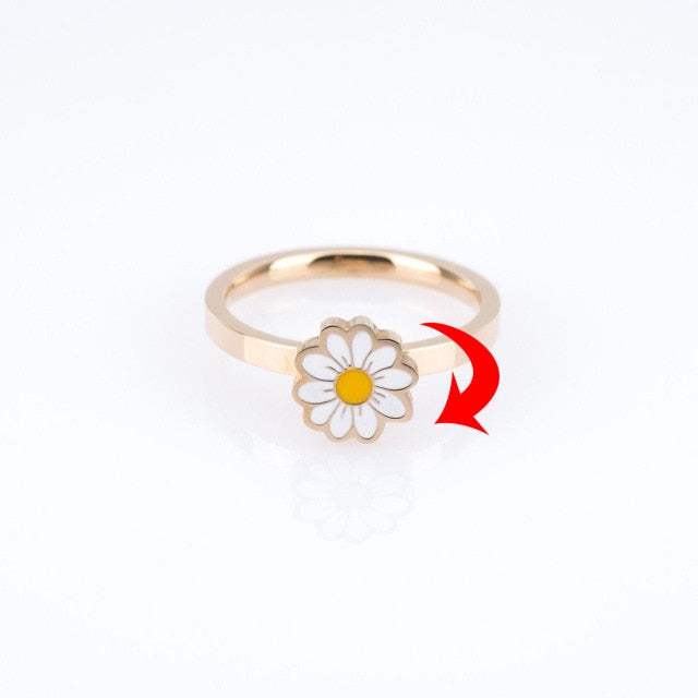 Fidget Spinner Rotatable RingExpress Global Mart  💍 Introducing Our Classic Flower Ring! 💍
Elevate your style with timeless elegance and grace with our exquisite flower ring. Here's why it's the perfect accessory Fidget Spinner Rotatable Ring For WomenZendrop