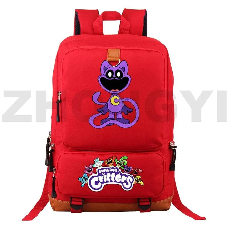 Waterproof Nylon Smiling Critters Backpack Kids Large School Back Pack Colorful Notebook Urban Mochila Bookbag Female Travel BagExpress Global Mart  customizedPlace Of Origin:China (mainland)Technics:EmbossingInterior:Interior Slot PocketHandle/Strap Type:soft handleStyle:fashionExterior:Open PocketModel Number:Smiling CriWaterproof Nylon Smiling Critters Backpack Kids Large School Back Packb0d141-b8