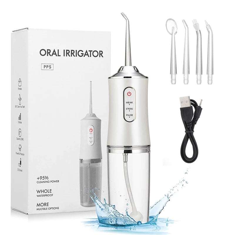 Waterproof Irrigator Dental CleanerExpress Global Mart  Introducing the Pen Brush Cleaning Tool - Your Ultimate Dental Companion!
✨ Powerful Oral Care: Say goodbye to plaque and hello to sparkling teeth! Our oral irrigatoWaterproof Irrigator Dental CleanerZendrop