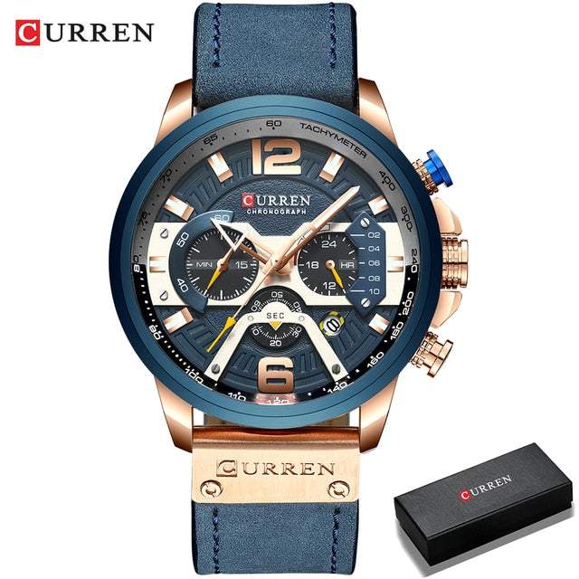 Military Leather Chronograph WristwatchExpress Global Mart  Introducing the Military Leather Chronograph Wristwatch: Your Timepiece of Choice!
Elevate your style with our sophisticated wristwatch, designed for the modern man.Military Leather Chronograph WristwatchZendrop