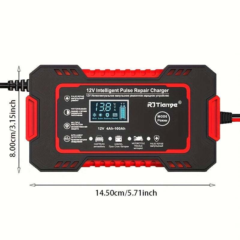 AU Plug Car Battery Charger 12V 6A Pulse Repair LCD Display Smart Fast Charging AGM Deep Cycle GEL Lead-Acid ChargerExpress Global Mart  customizedPower Mode:Power SupplyOperating Voltage:220V (included)-240V (included)Plug Specification:Australian Gauge PlugBattery Properties:Without BatteryItem ID:PV77140AU Plug Car Battery Charger 12V 6A Pulse Repair LCD Display Smart Fastb0d141-b8