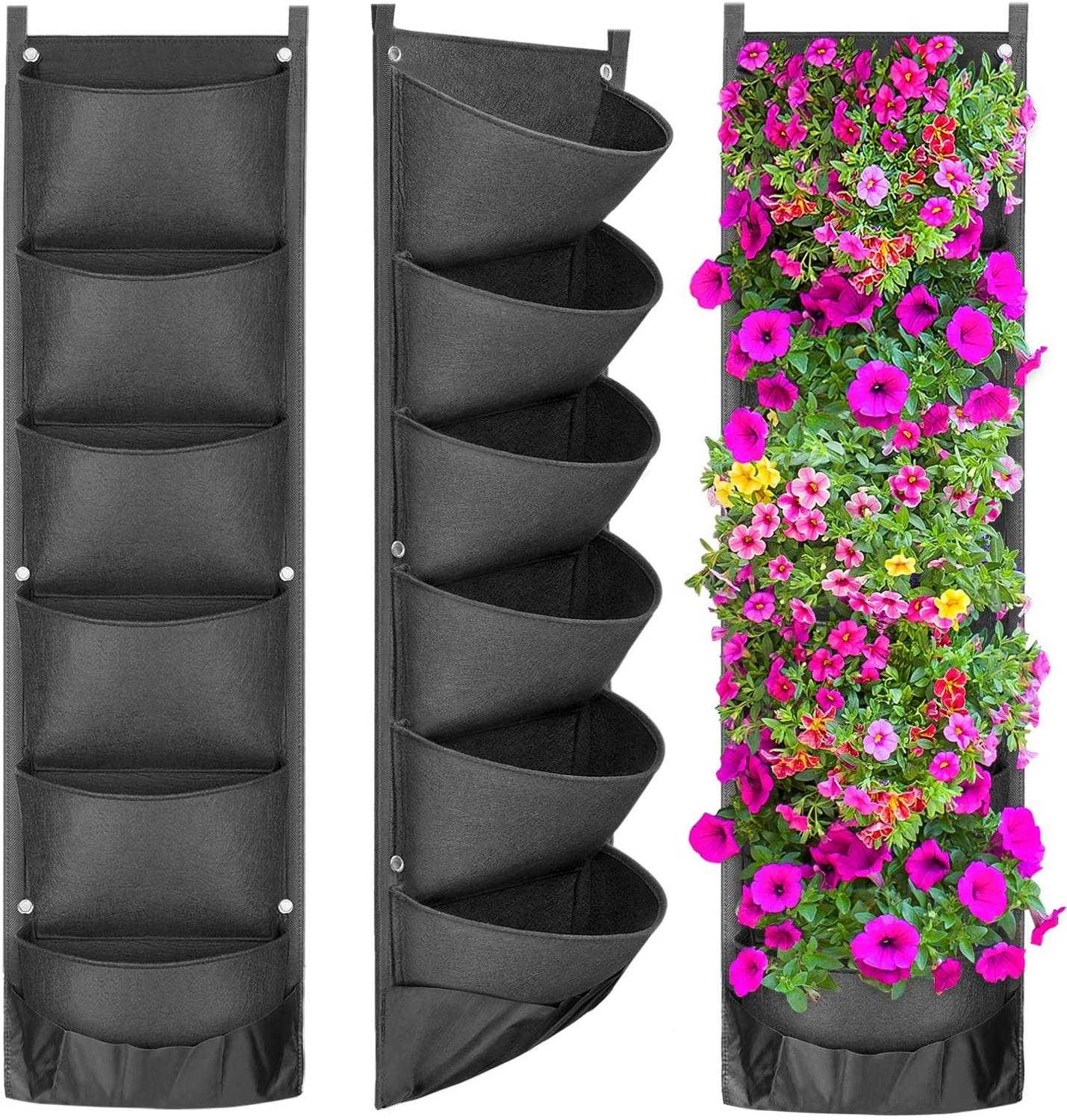 Vertical Hanging Garden Flower PotsExpress Global Mart  Elevate Your Space with Vertical Hanging Garden Flower Pots!
🌿 Lush Hanging Gardens: Transform any space into a vibrant oasis with our Vertical Hanging Garden FloweVertical Hanging Garden Flower PotsZendrop