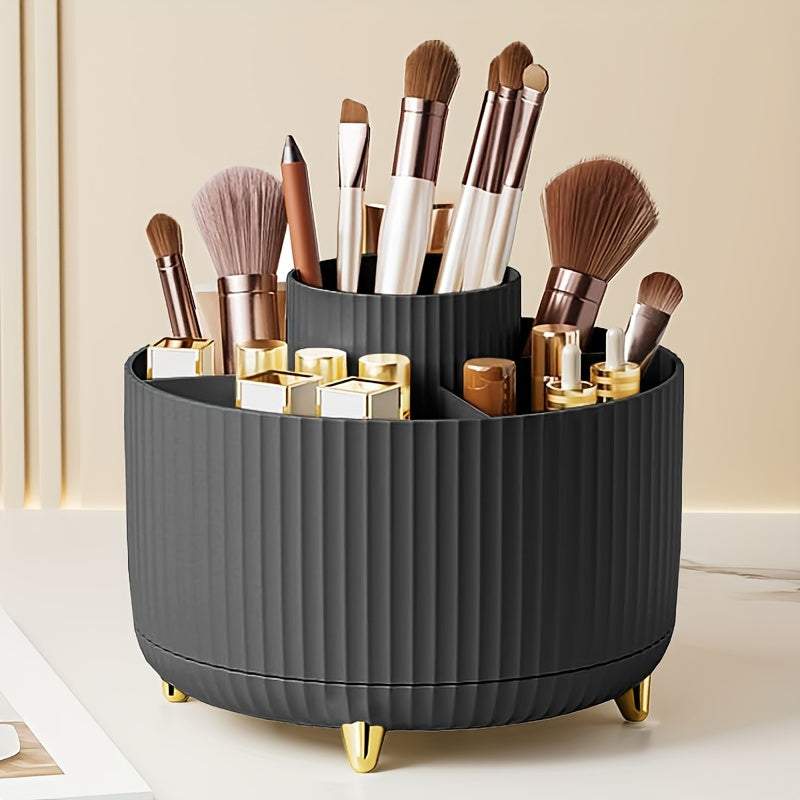 360° Rotating Makeup OrganizerExpress Global Mart  customizedProduct Description
Transform your makeup storage with the innovative 360° Rotating Makeup Organizer. This sleek and polished organizer is designed to keep your beau360° Rotating Makeup OrganizerCartifind