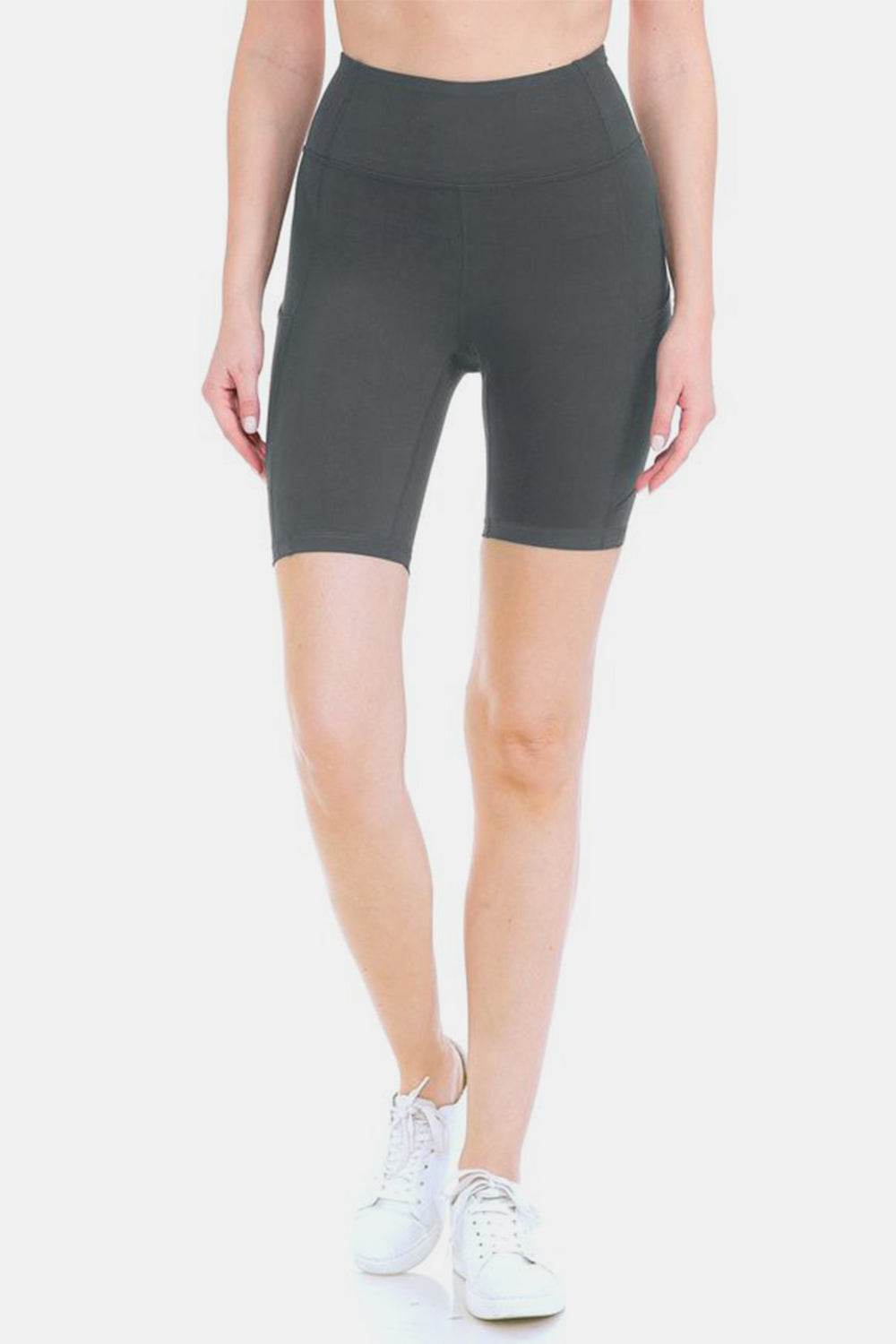 Leggings Depot Full Size High Waist Active ShortsExpress Global Mart  Short LeggingsHigh waist active shorts are designed to provide support and coverage during physical activities. These shorts have a flattering high-rise waistband that helps to ciLeggings Depot Full Size High Waist Active ShortsTrendsi