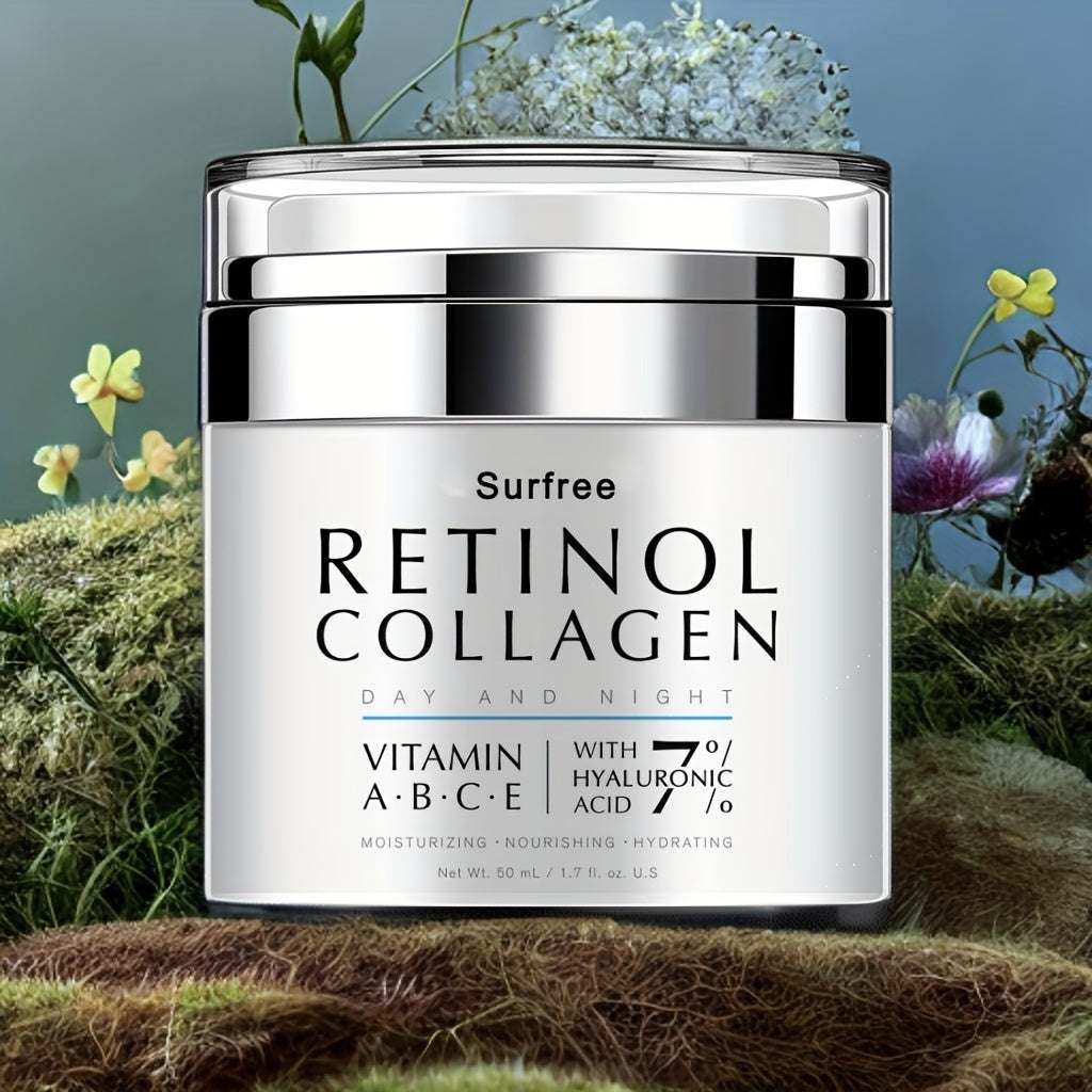 Retinol Collagen Face Cream, VitaminExpress Global Mart  customizedSkin Type:AllSpecific Use:WrinklesActive Ingredients:RetinolGender:Unisex-adultItem Form:CreamSkin Care Ingredient:Jojoba OilProduct Attributes:Formaldehyde-freeEffe50ml Retinol Cream For Face Night And Day, Skin Cream With Retinol Colb0d141-b8