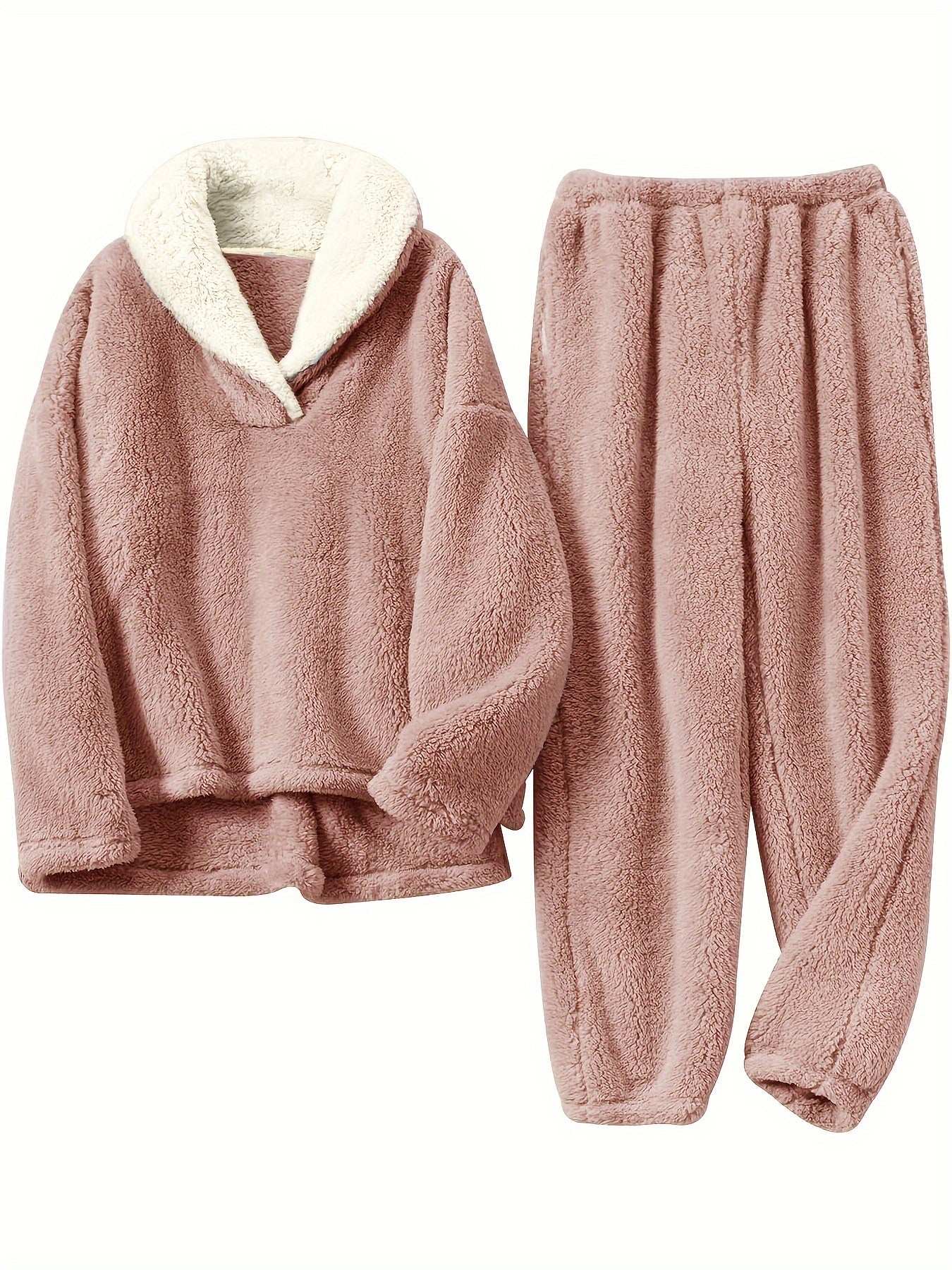 Thermal Flannel Loungewear SetsExpress Global Mart  customizedProduct Description
Indulge in comfort and warmth with the Thermal Flannel Loungewear Sets. Crafted from 100% polyester, this loungewear set is designed to keep you Thermal Flannel Loungewear SetsCartifind