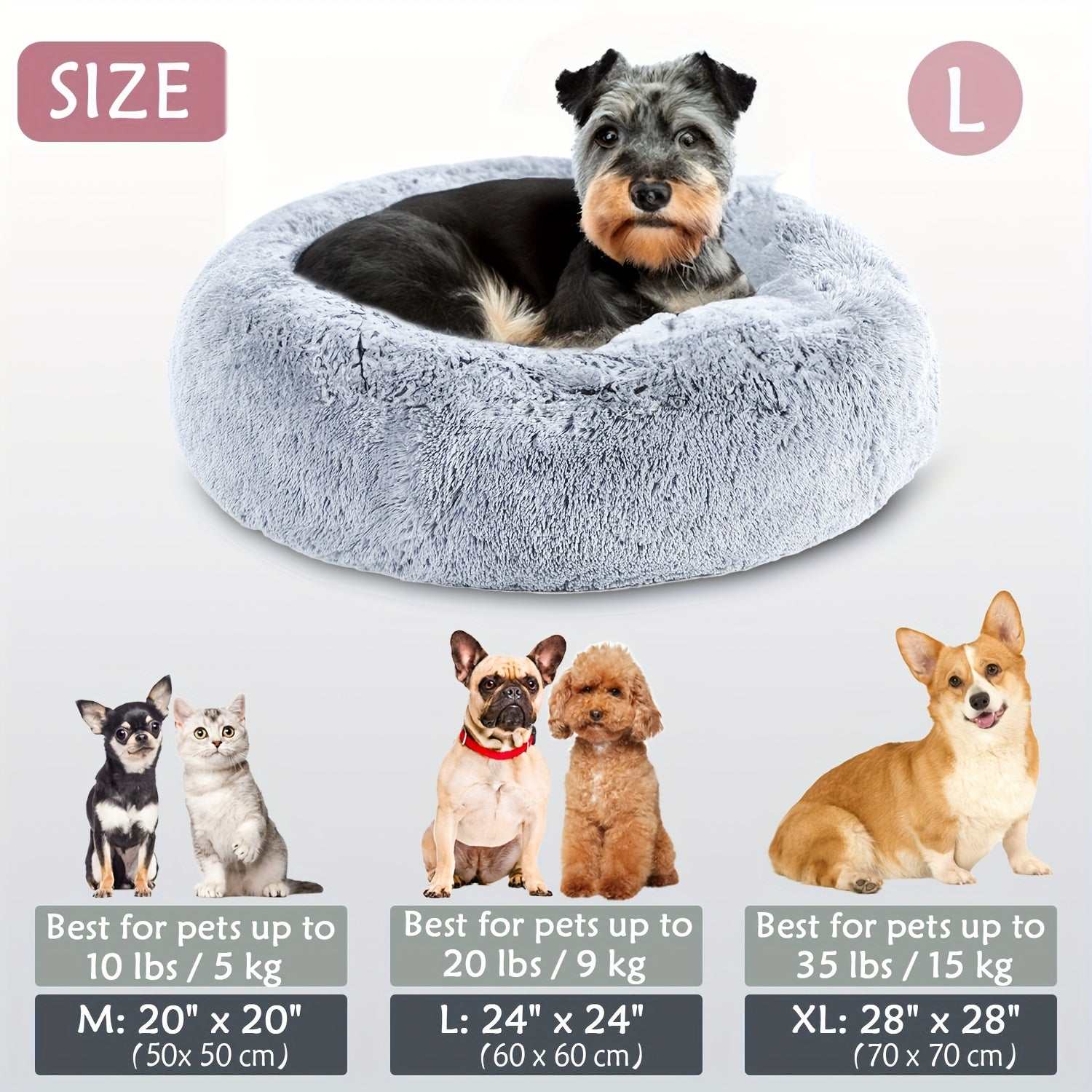 Cozy Soft Donut CuddlerExpress Global Mart  customizedProduct Description
Give your furry friend the ultimate relaxation experience with the Cozy Soft Donut Cuddler. Designed to provide unparalleled comfort and securityCozy Soft Donut CuddlerCartifind