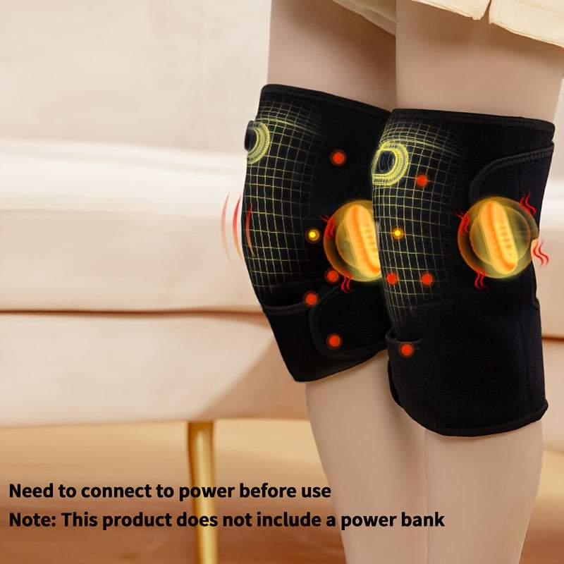 -1 Heating Vibration Massager, Portable Hot Compress Massager, Relieve Joint Pressure, SuitableExpress Global Mart  customizedPower Mode:USBOperating Voltage:≤36VMajor Material:Polyester (polyester Fiber)Item ID:QX290131pc Heating Knee Massager, Knee Elbow 2-in-1 Heating Vibration Massageb0d141-b8