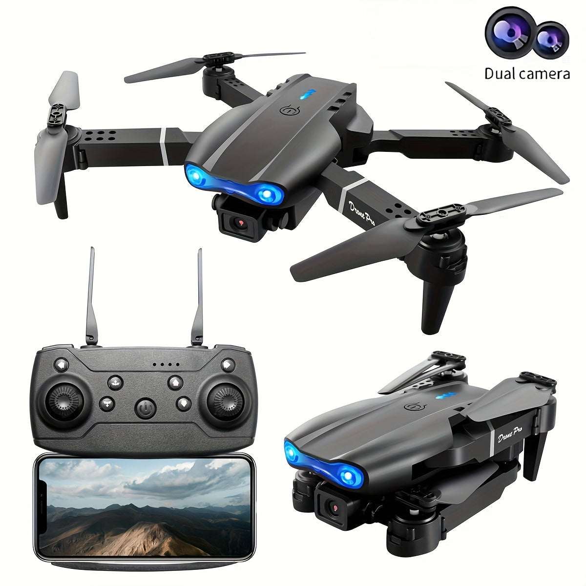 E99 DroneExpress Global Mart  customizedProduct Description
Experience the thrill of aerial photography with the E99 Drone With HD Camera. Designed for both beginners and enthusiasts, this drone offers impE99 Drone With HD CameraCartifind