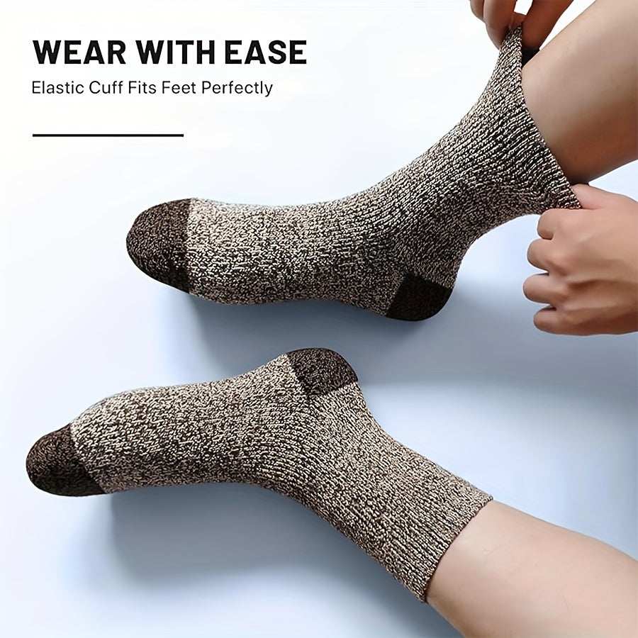 5 Pairs Merino Wool SocksExpress Global Mart  customizedProduct Description
Enhance your outdoor adventures with the 5 Pairs Merino Wool Socks, crafted to keep your feet comfortable and dry during long hikes. These tube s5 Pairs Merino Wool SocksCartifind