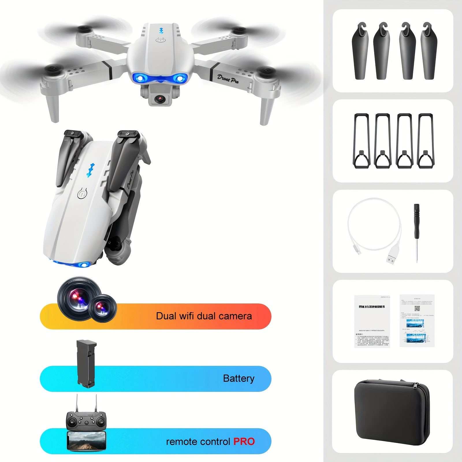 E99 DroneExpress Global Mart  customizedProduct Description
Experience the thrill of aerial photography with the E99 Drone With HD Camera. Designed for both beginners and enthusiasts, this drone offers impE99 Drone With HD CameraCartifind