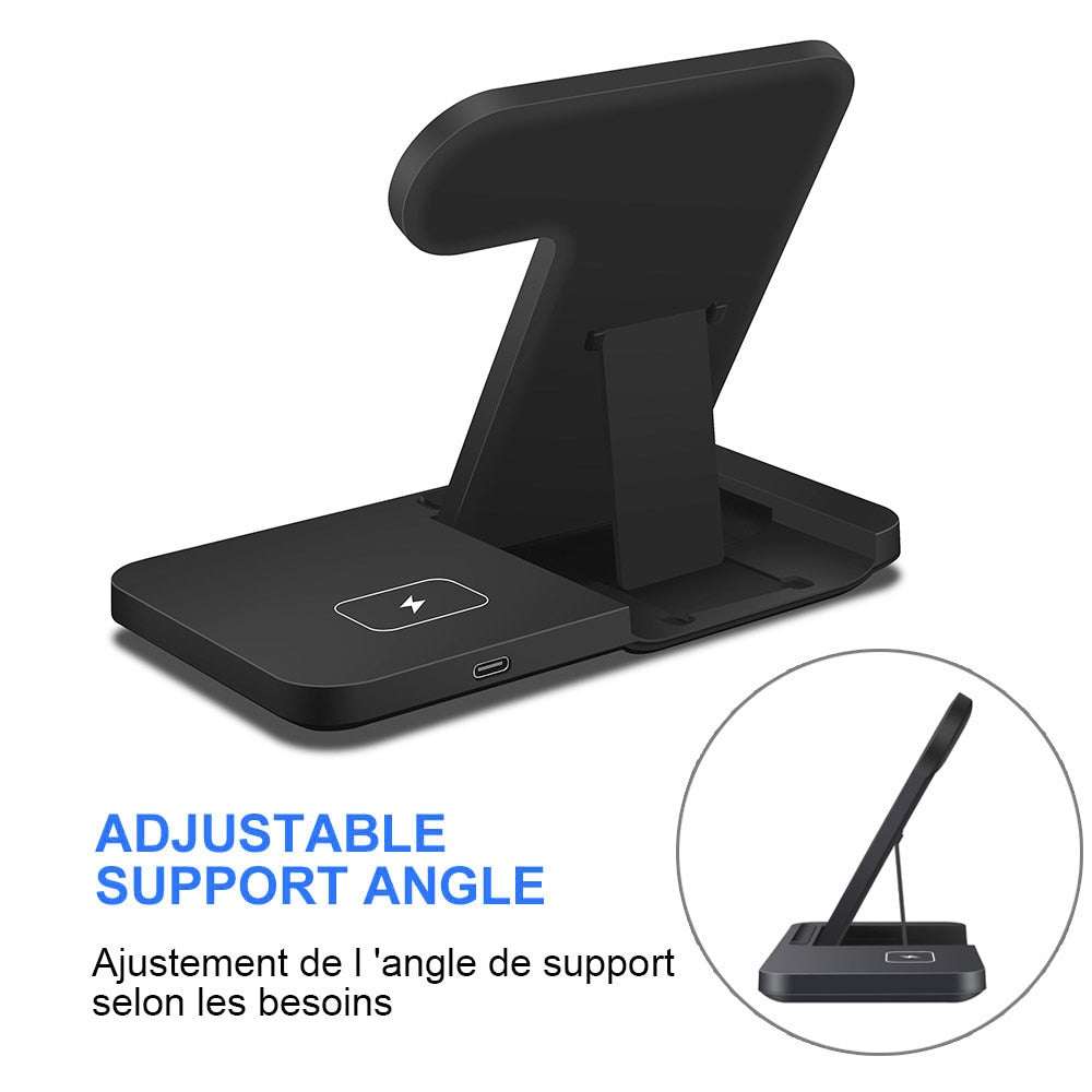 3in1 Wireless Fast Charger Dock StationExpress Global Mart  Introducing the DCAE 15W Fast Wireless Charger Dock Station – Your Ultimate Apple Device Charging Solution!
Transform your charging experience with the DCAE 15W Fast3in1 Wireless Fast Charger Dock StationZendrop