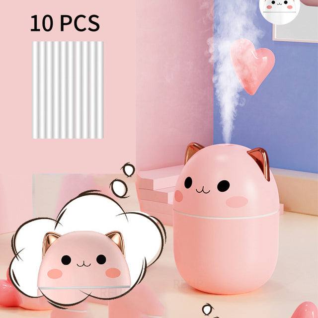 Cute Cat HumidifierExpress Global Mart  Introducing the 250ml Cute Cat Humidifier: Your Key to Comfortable Living!
Transform your home into a cozy oasis with our compact and adorable humidifier. Here's whyCute Cat HumidifierZendrop