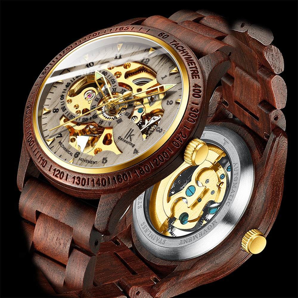 Classic Wooden Men'Express Global Mart  Introducing the Classic Wooden Men's Mechanical Watch: Elevate Your Style with Timeless Elegance!
Step into sophistication with our luxurious Classic Wooden Men's MeClassic Wooden Men's Mechanical WatchZendrop