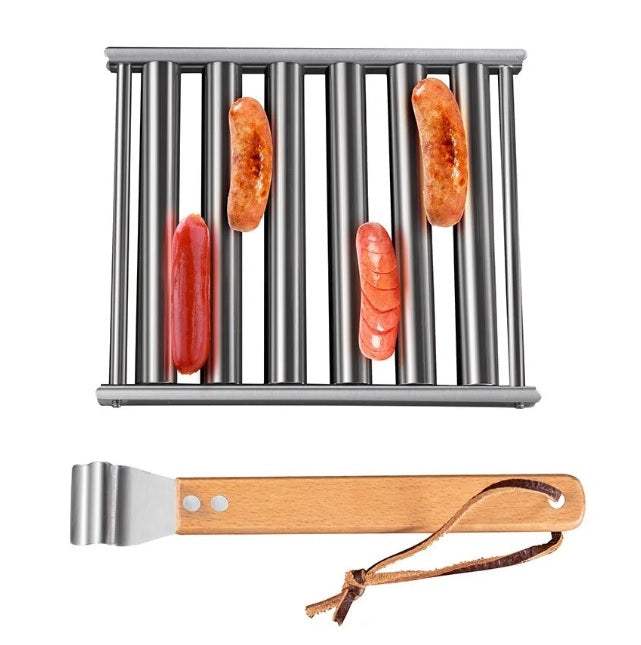 Stainless Steel Hot Dog RollerExpress Global Mart  🌭 Elevate Your BBQ Game with the Barbecues Stainless Steel Hot Dog Roller - The Ultimate BBQ Tool for Sausage and Hot Dog Lovers!
Key Features:
🔥 Stainless Steel CStainless Steel Hot Dog RollerZendrop