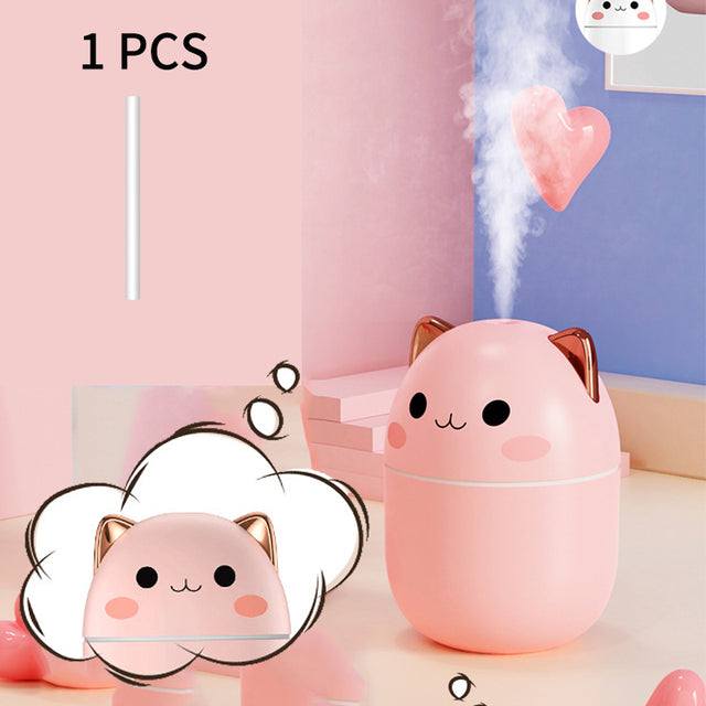 Cute Cat HumidifierExpress Global Mart  Introducing the 250ml Cute Cat Humidifier: Your Key to Comfortable Living!
Transform your home into a cozy oasis with our compact and adorable humidifier. Here's whyCute Cat HumidifierZendrop