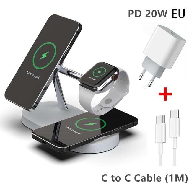 -1 Wireless Magsafe Charger StandExpress Global Mart  phone_accessoriesIntroducing the 3-in-1 Magsafe Charger Stand – Your Ultimate Charging Solution!
Streamline your charging routine with the 3-in-1 Magsafe Charger Stand, the perfect c3-in-1 Wireless Magsafe Charger StandZendrop