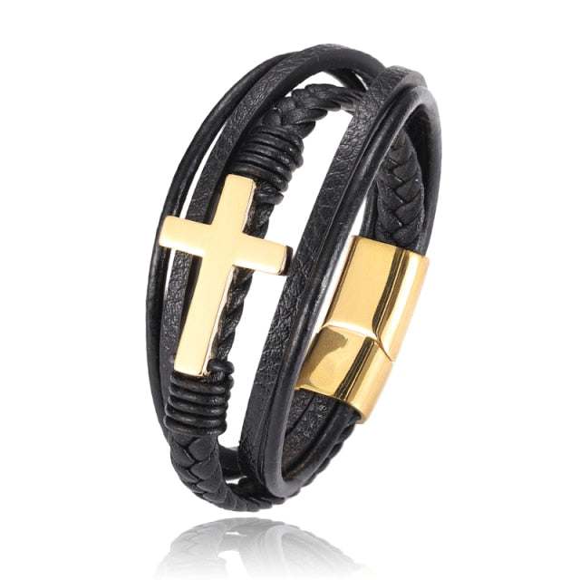 Men Chakra BraceletExpress Global Mart  Introducing Our Stylish Men's Leather Cross Bracelet!
Elevate your accessory game with our exquisite leather cross bracelet, designed to add a touch of charm and sopMen Chakra BraceletZendrop