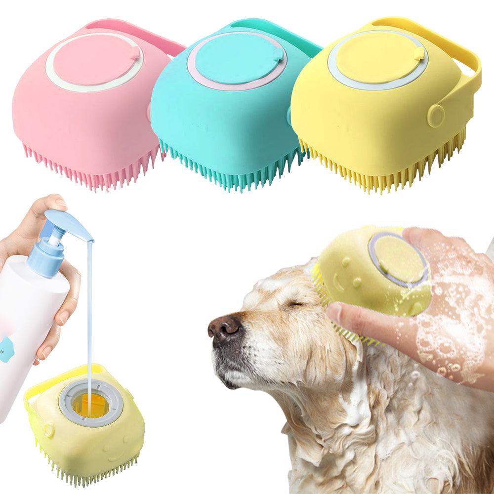 Soft Silicone Dog BrushExpress Global Mart  🐾 Keep Your Furry Friend Clean and Well-Groomed with the Soft Silicone Dog Brush!
Key Features:
🌟 Gentle Silicone Design: Crafted from soft silicone, our brush is Soft Silicone Dog BrushZendrop