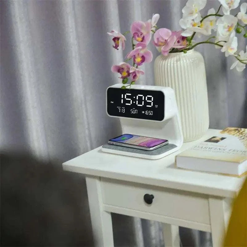 1 LCD screen Alarm ClockExpress Global Mart  Light ClockIntroducing the Bedside 3 In 1 LCD Screen Alarm Clock – Your Ultimate Modern Companion! ⏰
Discover the perfect blend of style, functionality, and innovation with our3 In 1 LCD screen Alarm ClockZendrop