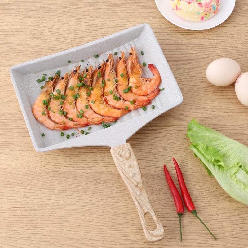 -Stick Wave Bottom SaucepanExpress Global Mart  Home ApplianceIntroducing the Non-Stick Wave Bottom Tamagoyaki Omelette Saucepan: Elevate Your Cooking Experience!
Unlock the secrets of Japanese cuisine and create mouthwatering Non-Stick Wave Bottom SaucepanDSers