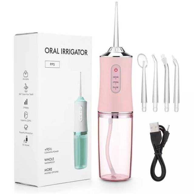 Waterproof Irrigator Dental CleanerExpress Global Mart  Introducing the Pen Brush Cleaning Tool - Your Ultimate Dental Companion!
✨ Powerful Oral Care: Say goodbye to plaque and hello to sparkling teeth! Our oral irrigatoWaterproof Irrigator Dental CleanerZendrop