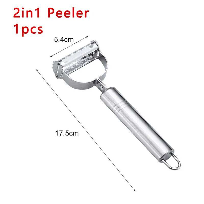 Stainless Steel Kitchen Vegetable PeelerExpress Global Mart  Unleash Your Culinary Creativity with the Stainless Steel Kitchen Vegetable Peeler - Your Culinary Companion!
🔪 Cutting-Edge Aluminium Alloy Blade: Experience preciStainless Steel Kitchen Vegetable PeelerZendrop