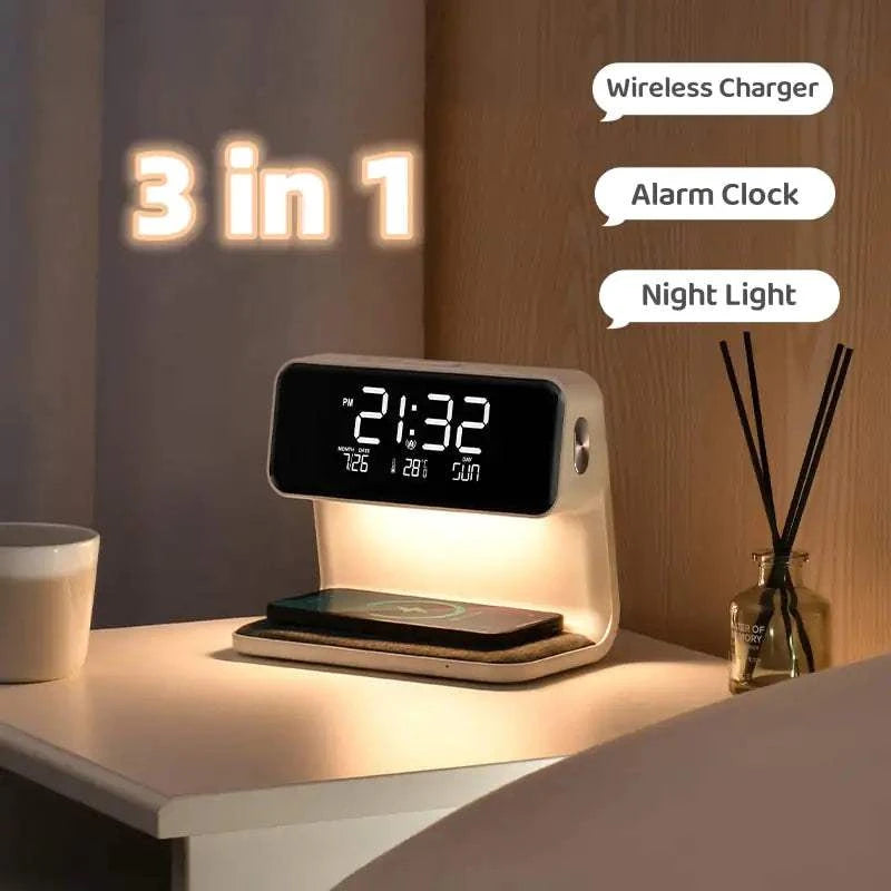 1 LCD screen Alarm ClockExpress Global Mart  Light ClockIntroducing the Bedside 3 In 1 LCD Screen Alarm Clock – Your Ultimate Modern Companion! ⏰
Discover the perfect blend of style, functionality, and innovation with our3 In 1 LCD screen Alarm ClockZendrop