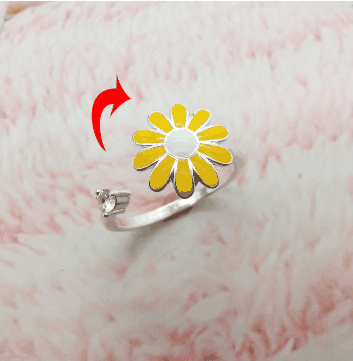 Fidget Spinner Rotatable RingExpress Global Mart  💍 Introducing Our Classic Flower Ring! 💍
Elevate your style with timeless elegance and grace with our exquisite flower ring. Here's why it's the perfect accessory Fidget Spinner Rotatable Ring For WomenZendrop